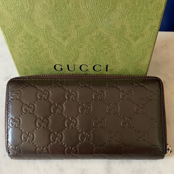 Gucci Bags Gucci Guccissima Wallet Poshmark